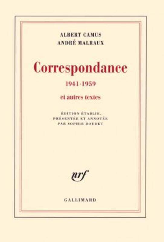 

Correspondance: (1941-1959).paperback,By :Albert Camus