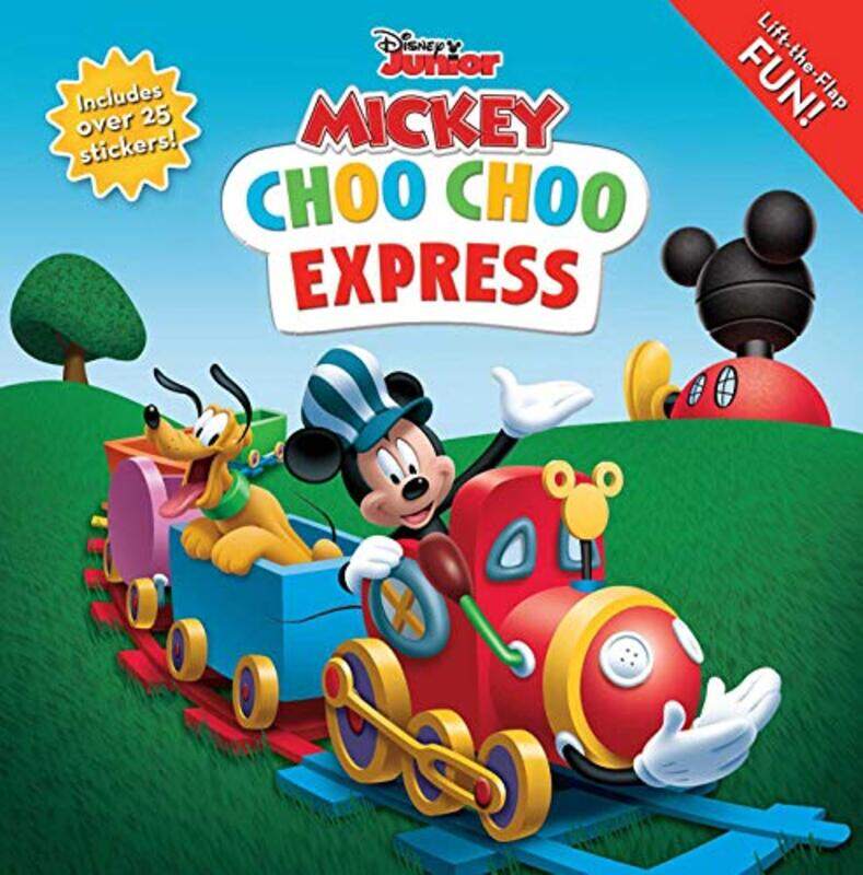 

Disney Mickey Mouse Clubhouse: Choo Choo Express Lift-The-Flap , Paperback by Editors of Studio Fun International