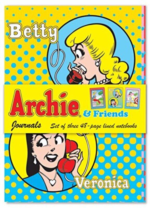 

Archie & Friends Journals: Set of three 48-page lined notebooks, By: Walter Foster Creative Team