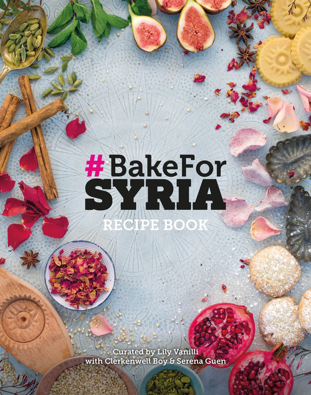 #Bake for Syria, Hardcover Book, By: Lily Vanilli