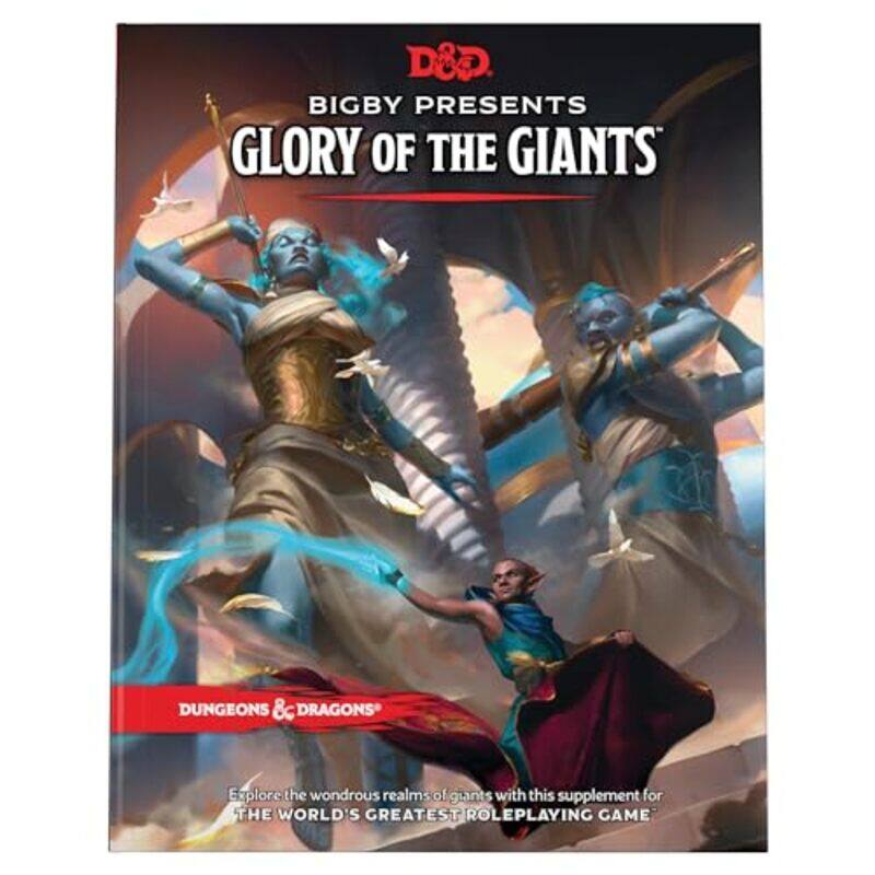 

Bigby Presents Glory of Giants Dungeons and Dragons Expansion Book by RPG Team Wizards-Hardcover