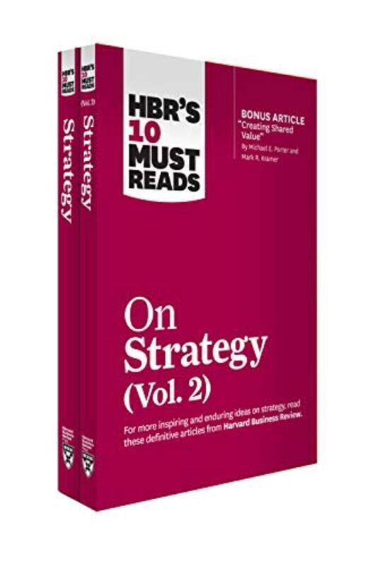 

Hbrs 10 Must Reads On Strategy 2Volume Collection By Review Harvard Business Paperback