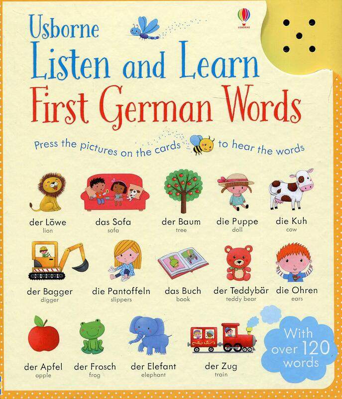 

Listen and Learn First Words in German, Hardcover Book, By: Mairi Mackinnon