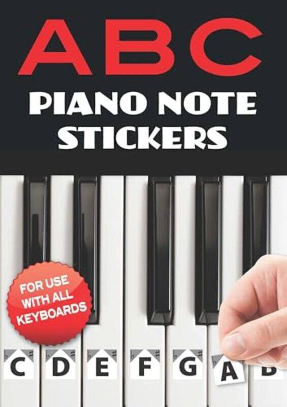 

A B C Piano Note Stickers by Dover Publications, Inc-Paperback