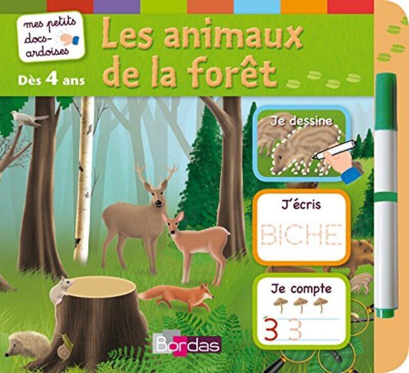 

Mes Petits Docs-Ardoises: Les animaux de la for t:,Paperback by Collectif