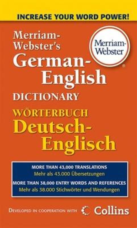 M-W German-English Dictionary.paperback,By :Merriam-Webster Inc