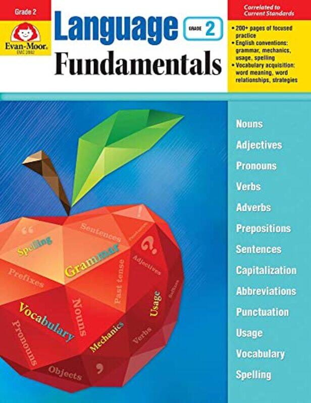 

Language Fundamentals, Grade 2,Paperback by Evan-Moor Educational Publishers