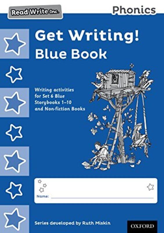 

Read Write Inc. Phonics: Get Writing! Blue Book Pack of 10 Paperback by Ruth Miskin