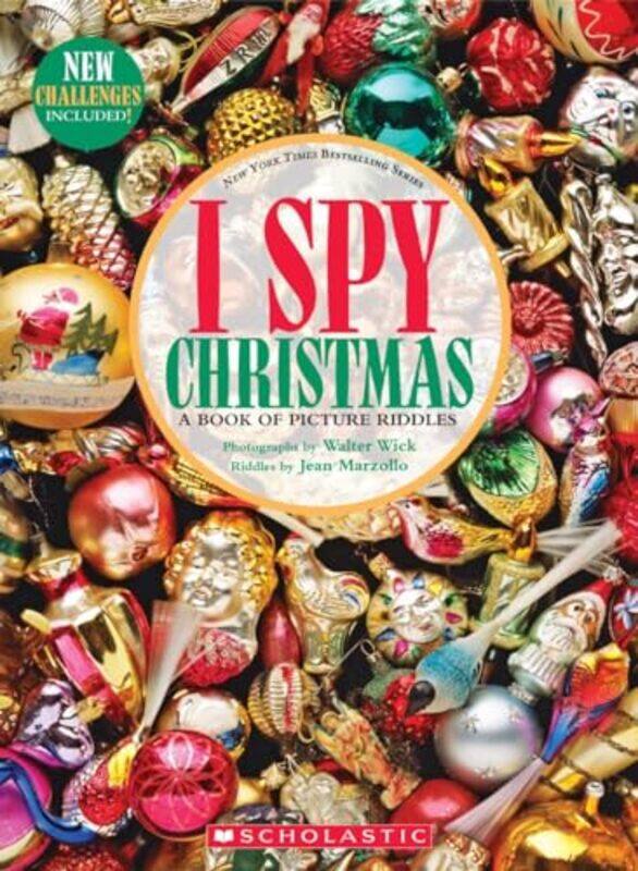 

I Spy Christmas A Book Of Picture Riddles By Marzollo, Jean -Hardcover