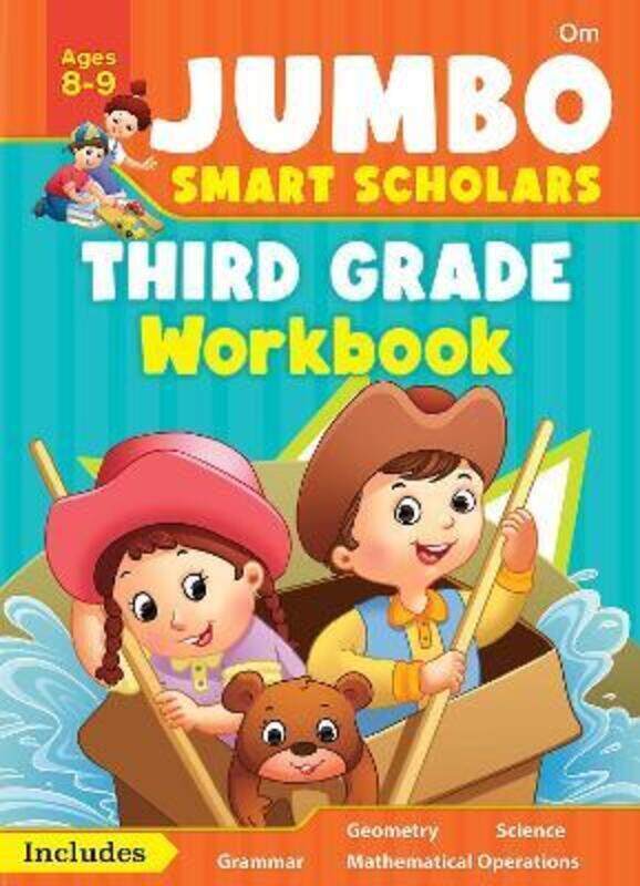 

Jumbo Smart Scholars Grade 3 Workbook,Paperback,ByOm Books Editorial Team