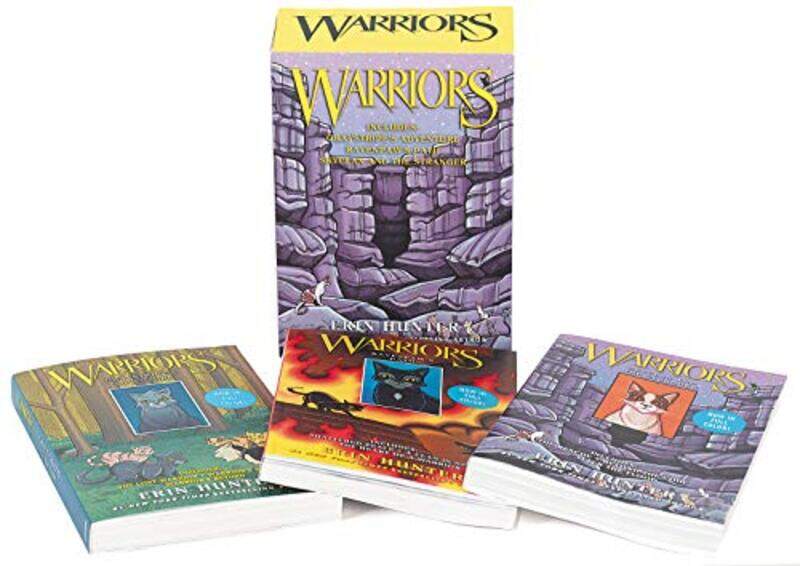 

Warriors Manga 3Book Fullcolor Box Set Graystripes Adventure; Ravenpaws Path Skyclan And The S By Hunter, Erin Paperback