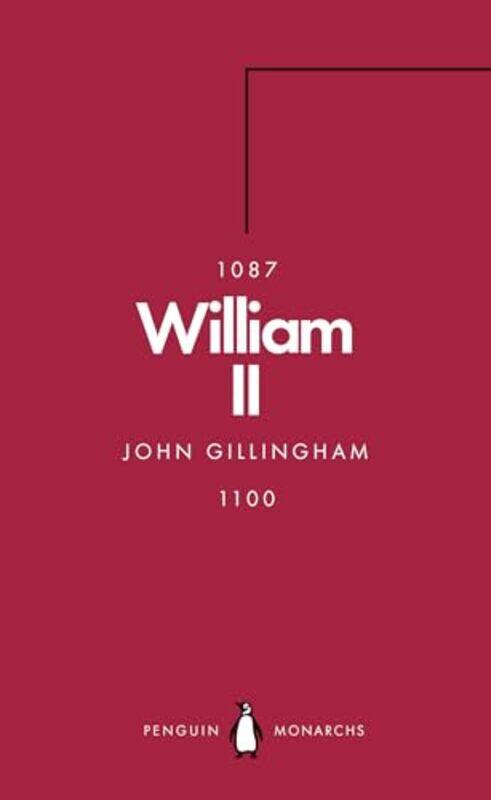 

William II Penguin Monarchs by John Gillingham-Paperback