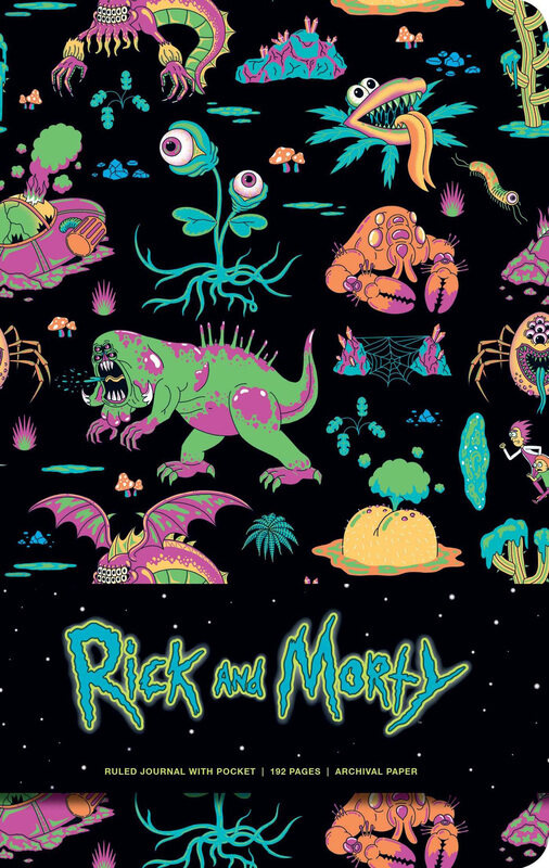 

Rick and Morty Deluxe Hardcover Ruled Journal, Hardcover Book, By: Insight Editions