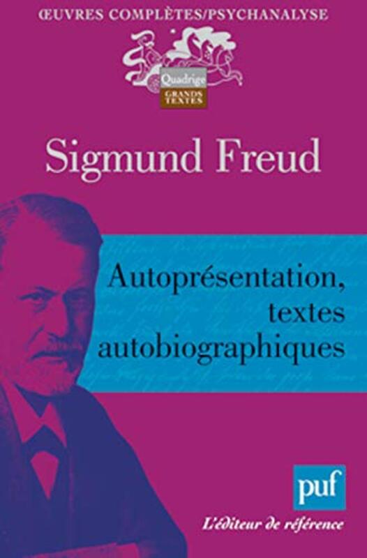 Autopr sentation. Textes autobiographiques,Paperback by Freud Sigmund