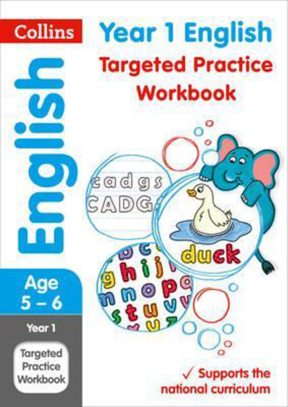 

Year 1 English Targeted Practice Workbook: Ideal for Use at Home, Paperback Book, By: Collins KS1