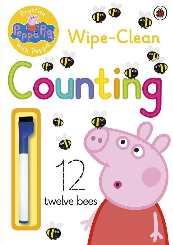 

Peppa Pig: Practise with Peppa: Wipe-Clean Counting, Paperback Book, By: Peppa Pig