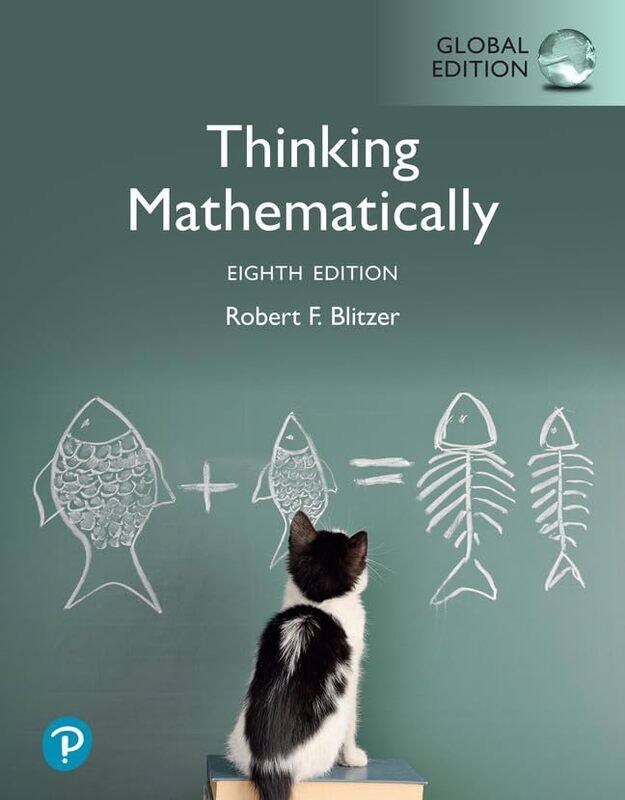 

Thinking Mathematically Global Edition by Robert Blitzer-Paperback