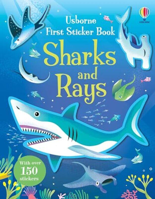 

First Sticker Book Sharks And Rays by Jane Bingham -Paperback