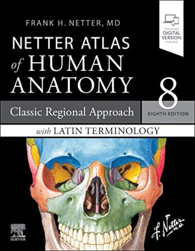 

Netter Atlas of Human Anatomy: Classic Regional Approach with Latin Terminology: paperback + eBook , Paperback by Netter, Frank H., MD