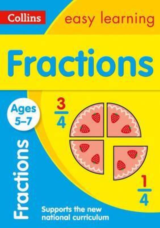Fractions Ages 5-7: Prepare for school with easy home learning (Collins Easy Learning KS1).paperback,By :Collins Easy Learning - Blackwood, Melissa