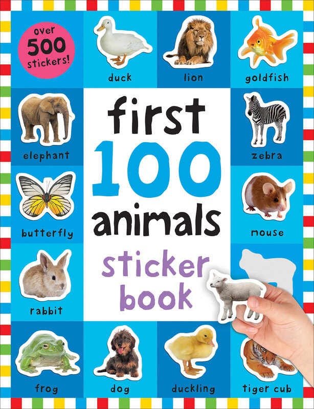

First 100 Animals Sticker Book: Over 500 Stickers, Paperback Book, By: Roger Priddy