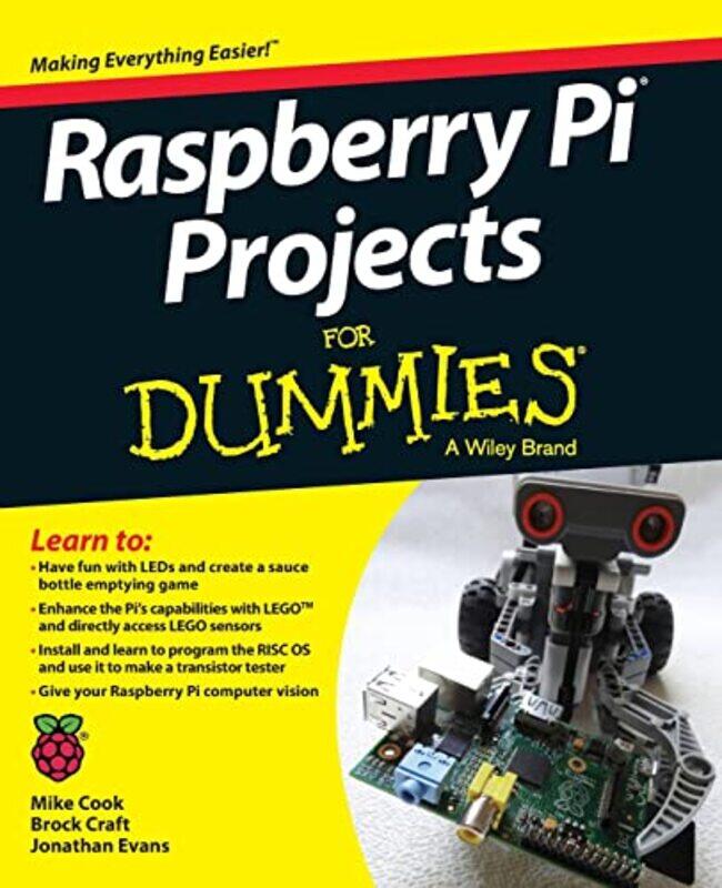 

Raspberry Pi Projects For Dummies by Mike CookJonathan EvansBrock Craft-Paperback