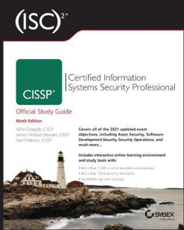 (ISC)2 CISSP Certified Information Systems Security Professional Official Study Guide, Paperback Book, By: Mike Chapple