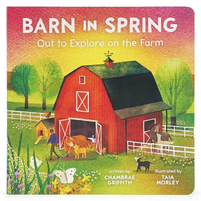 

Barn In Spring Out To Explore On The Fa By Cottage Door - Hardcover