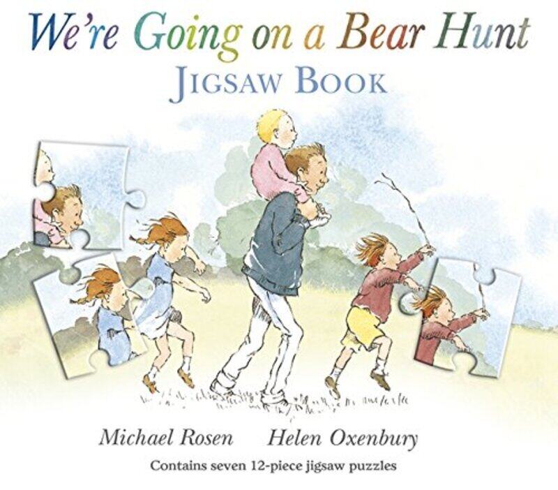 

We're Going on a Bear Hunt Jigsaw Book, Hardcover Book, By: Michael Rosen