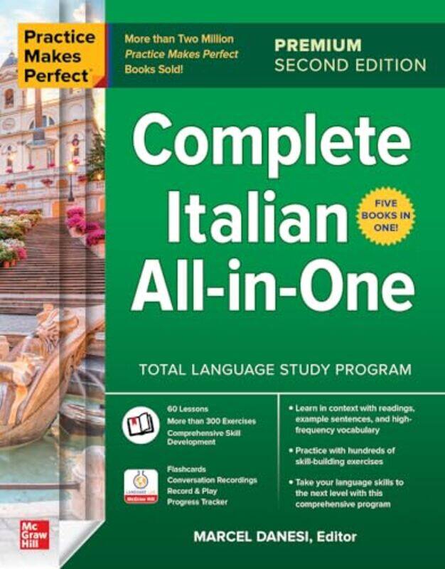 

Practice Makes Perfect Complete Italian Allinone Premium Second Edition By Marcel Danesi - Paperback