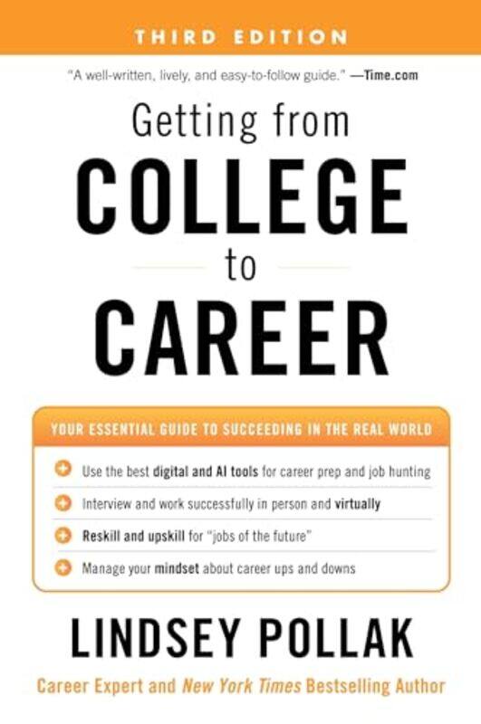 

Getting From College To Career E03 By Pollak Lindsey - Paperback