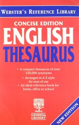 Webster's English Thesaurus: Concise Edition, Paperback Book, By: Parragon