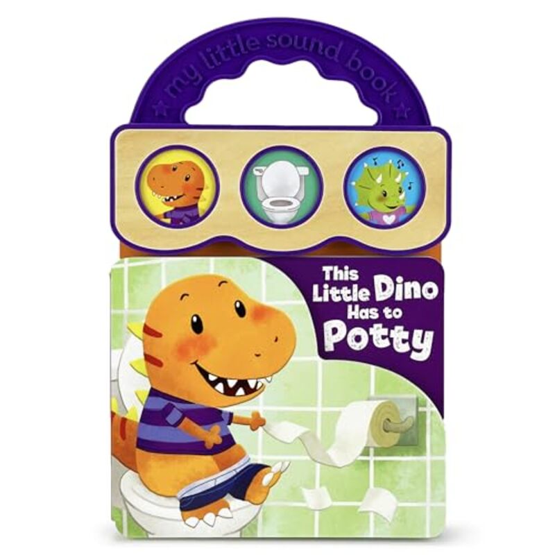 

This Little Dino Has To Potty By Martin Rory - Hardcover