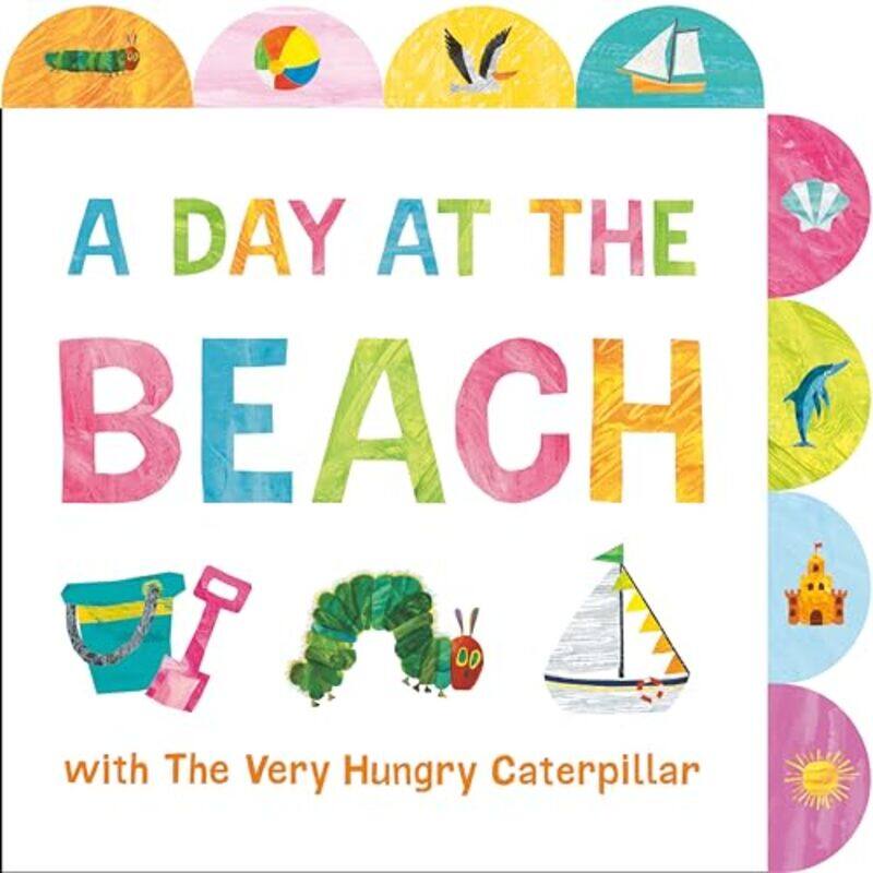 

Day At The Beach With The Very Hungry Caterpillar By Eric Carle - Paperback