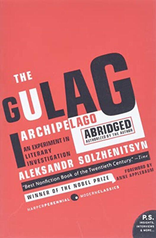 

Gulag Archipelago 1918-1956 Abridged By Solzhenitsyn Aleksandr I - Paperback