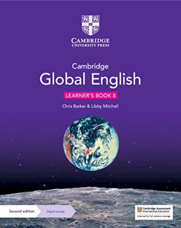 

Cambridge Global English Learner'S Book 8 With Digital Access (1 Year): For Cambridge Lower Secondar By Barker, Christopher - Mitchell, Libby Paperbac