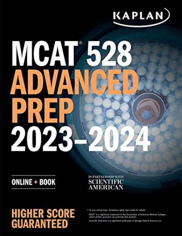 

Mcat 528 Advanced Prep 20232024 Online Book By Kaplan Test Prep Paperback