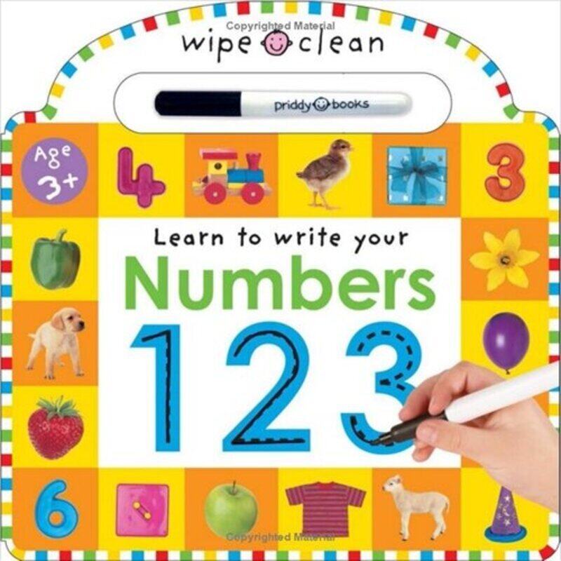

Wipe Clean - Numbers (Write & Learn), Hardcover Book, By: Roger Priddy