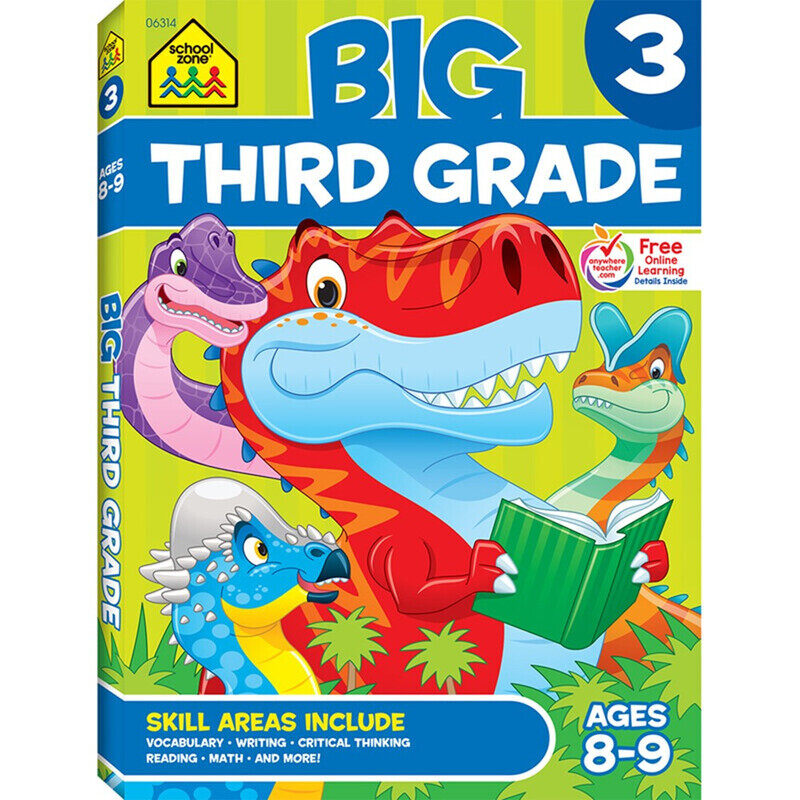 

Big Third Grade Workbook, Paperback Book, By: School Zone Staff