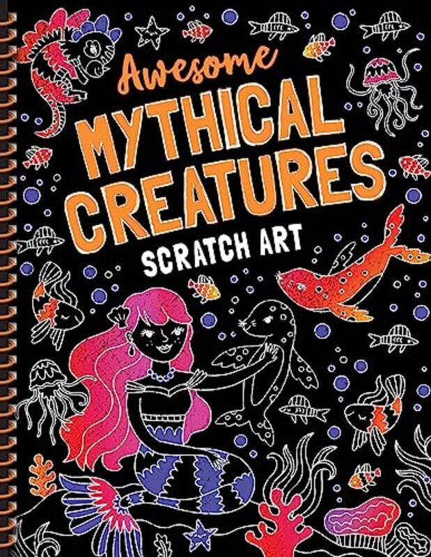 

Mythical Creatures Scratch Art -Hardcover