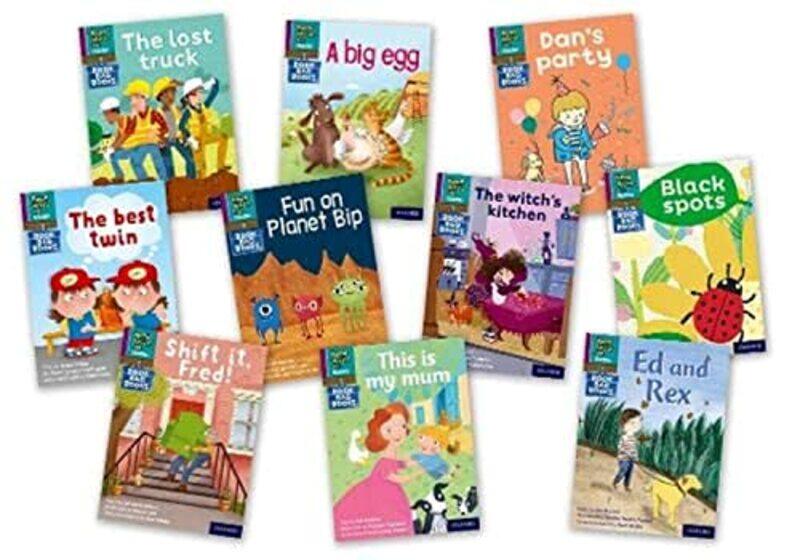 

Read Write Inc Phonics Book Bag Books Purple Set 2 Book Bag Books Mixed Pack of 10 by Paul McFedries-Paperback