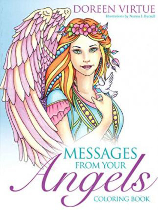 

Messages from Your Angels Coloring Book, Paperback Book, By: Doreen Virtue