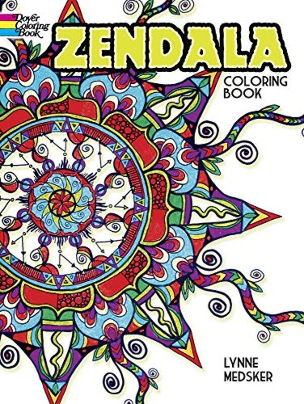 

Zendala Coloring Book by Lynne Medsker-Paperback