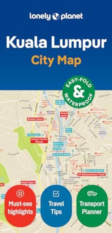 

Lonely Planet Kuala Lumpur City Map by Lonely - Paperback