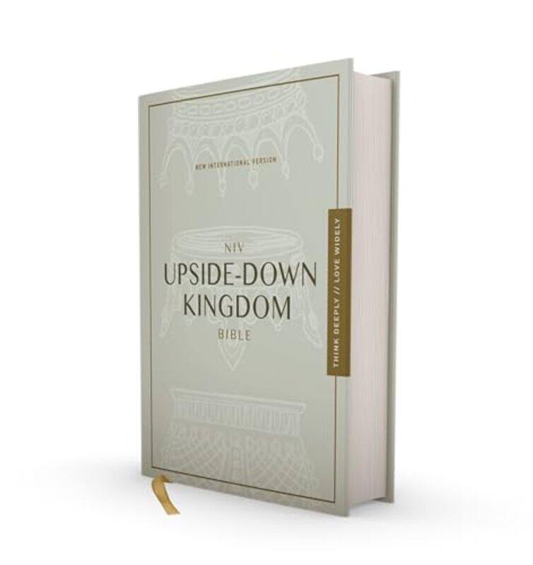 

Niv Upside Down Kingdom Bible Hc Gray By Sprinkle Preston - Hardcover