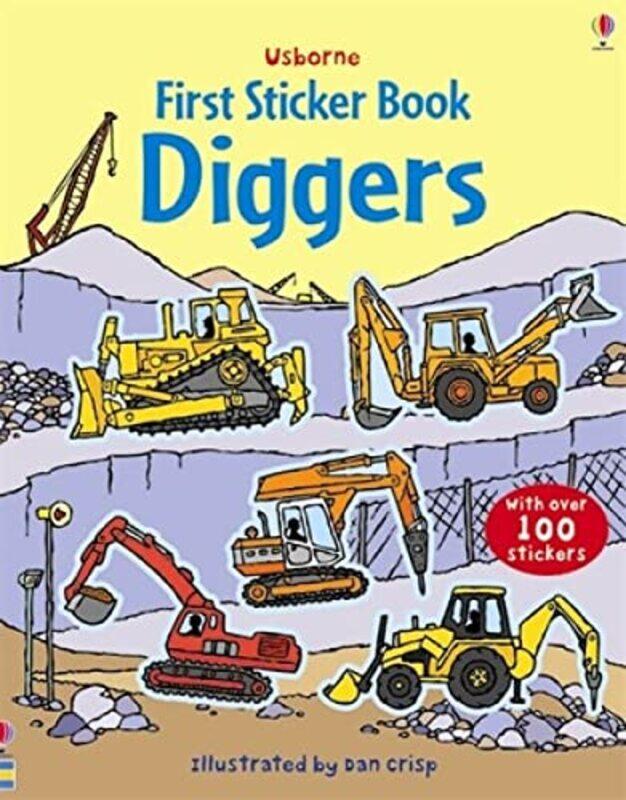 

First Sticker Bk Diggers By Taplin Sam - Paperback