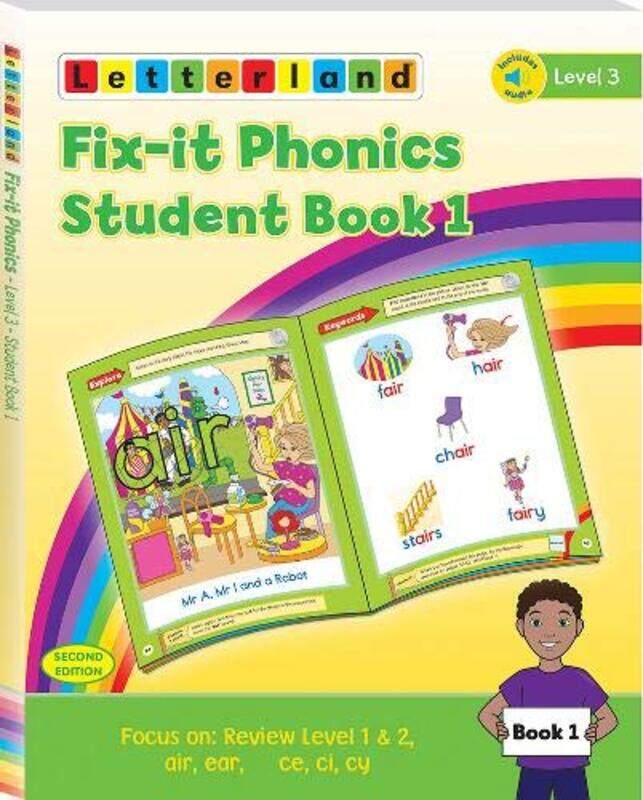 

Fixit Phonics Level 3 Student Book 1 2nd Edition by Carrie Stuart ParksRick Parks-Paperback