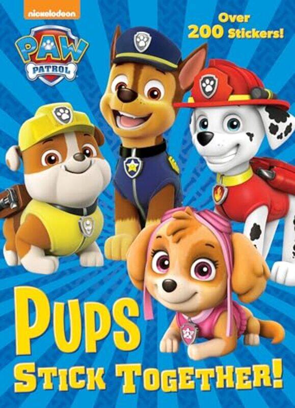 

Paw Patrol Pups Stick Together By W/Stickers - Paperback