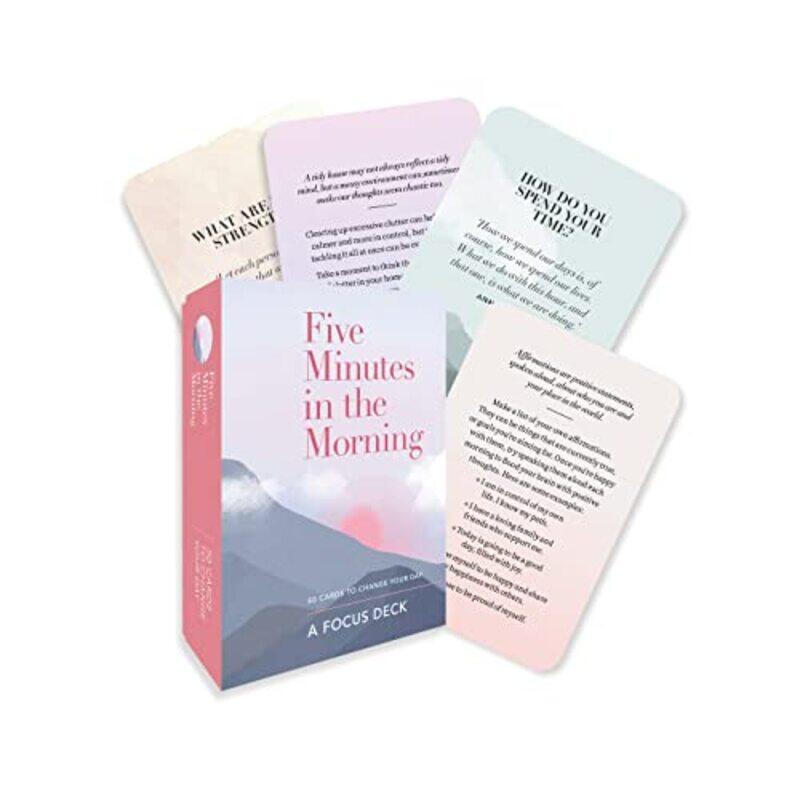 

Five Minutes In The Morning A Focus Deck By Aster - Paperback