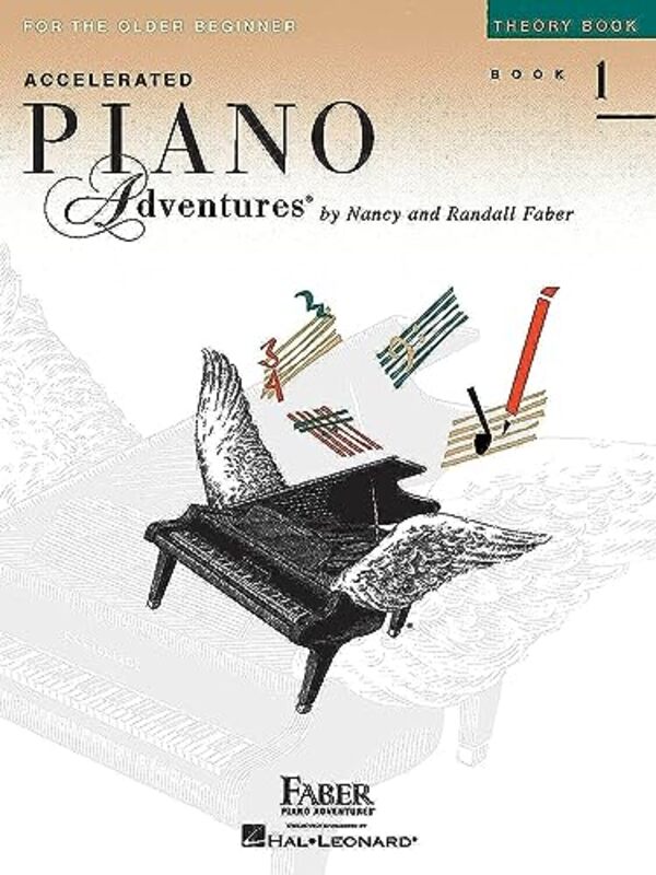 Piano Adventures For The Older Beginner Theory Bk1 Theory Book 1 By Faber, Nancy - Faber, Randall Paperback